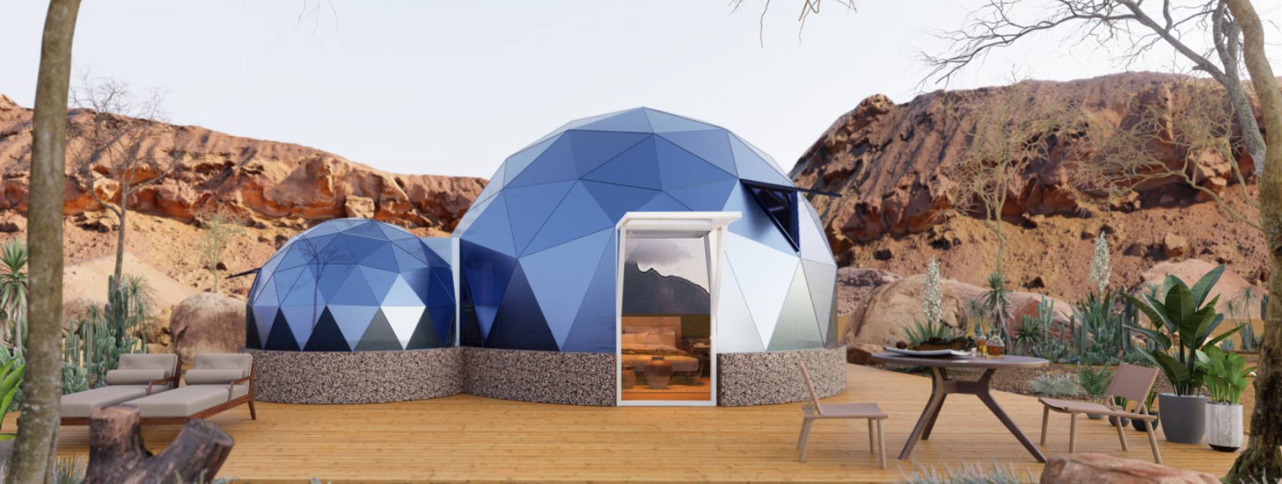 达川区球形智能光伏玻璃星空房